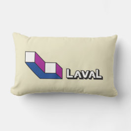 Flagge von Laval (Quebec, Kanada) Lendenkissen