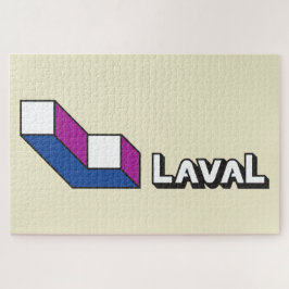Flagge von Laval (Quebec, Kanada) Puzzle