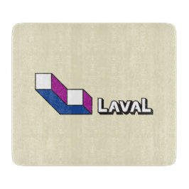 Flagge von Laval (Quebec, Kanada) Schneidebrett