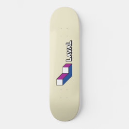 Flagge von Laval (Quebec, Kanada) Skateboard