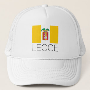 Flagge von Lecce, Apulien (Italien) Truckerkappe