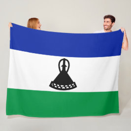 Flagge von Lesotho Fleecedecke