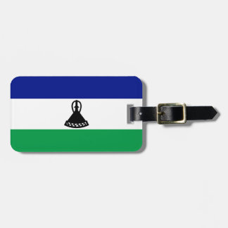 Flagge von Lesotho Gepäckanhänger