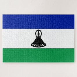 Flagge von Lesotho Puzzle