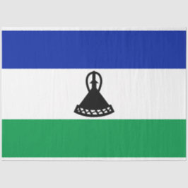 Flagge von Lesotho Seidenpapier