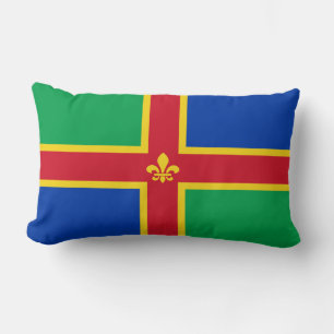 Flagge von Lincolnshire Lumbar Kissen