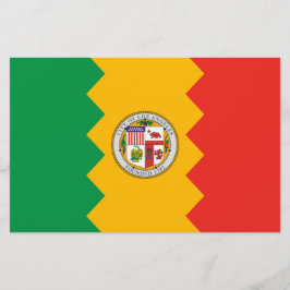 Flagge von Los Angeles (Kalifornien, USA) Briefpapier