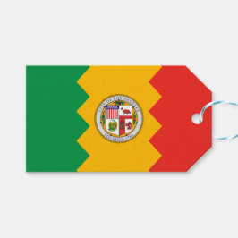 Flagge von Los Angeles (Kalifornien, USA) Geschenkanhänger