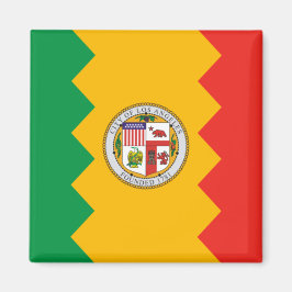 Flagge von Los Angeles (Kalifornien, USA) Magnet