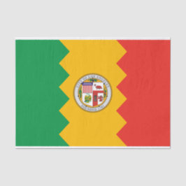 Flagge von Los Angeles (Kalifornien, USA) Seidenpapier