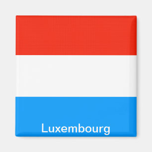 Flagge von Luxemburg Magnet