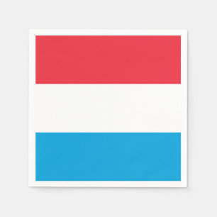 Flagge von Luxemburgpapierservietten Serviette