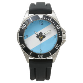 Flagge von Madison (Wisconsin) Armbanduhr