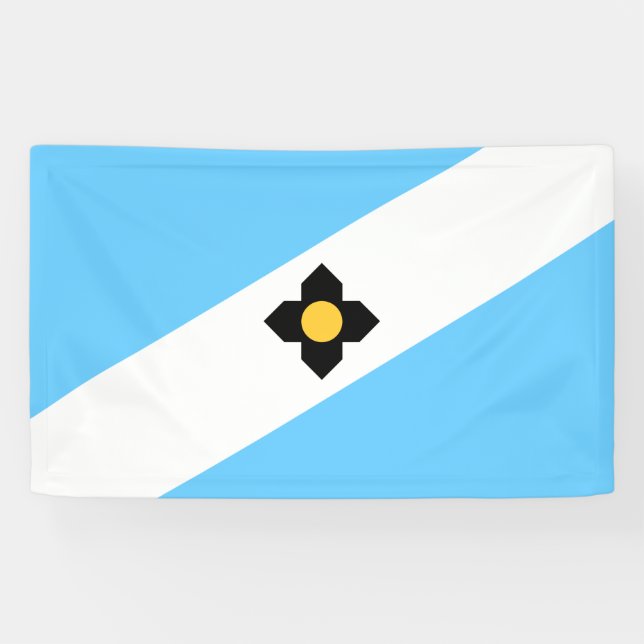 Flagge von Madison (Wisconsin) Banner (Horizontal)