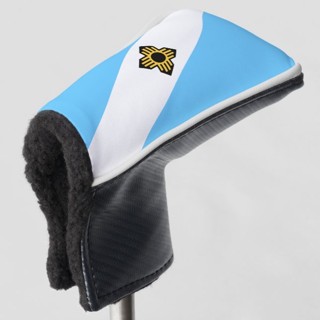 Flagge von Madison, Wisconsin Golf Headcover (3/4 Vorderseite)