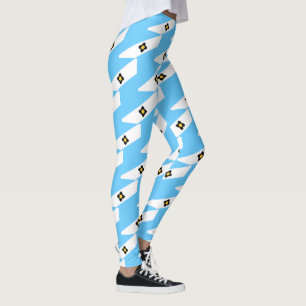 Flagge von Madison, Wisconsin Leggings