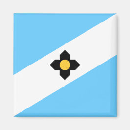Flagge von Madison (Wisconsin) Magnet