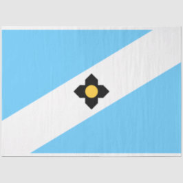 Flagge von Madison (Wisconsin) Seidenpapier