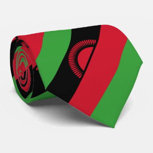 Flagge von Malawi Krawatte