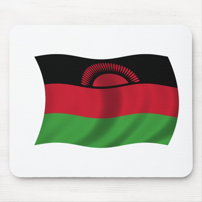 Flagge von Malawi Mousepad (Vorne)