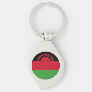 Flagge von Malawi Schlüsselanhänger