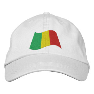 Flagge von Mali Bestickte Baseballkappe