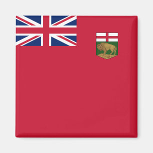 Flagge von Manitoba Magnet