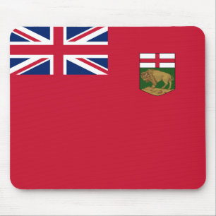 Flagge von Manitoba Mousepad