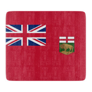 Flagge von Manitoba Schneidebrett