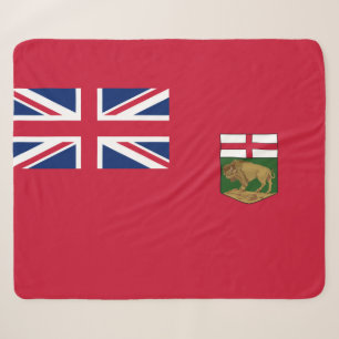 Flagge von Manitoba Sherpadecke