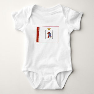 Flagge von Mari El Baby Strampler