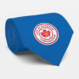 Flagge von Markham (Ontario, Kanada) Krawatte