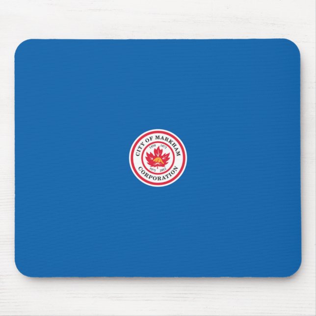 Flagge von Markham (Ontario, Kanada) Mousepad (Vorne)