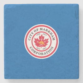 Flagge von Markham (Ontario, Kanada) Steinuntersetzer