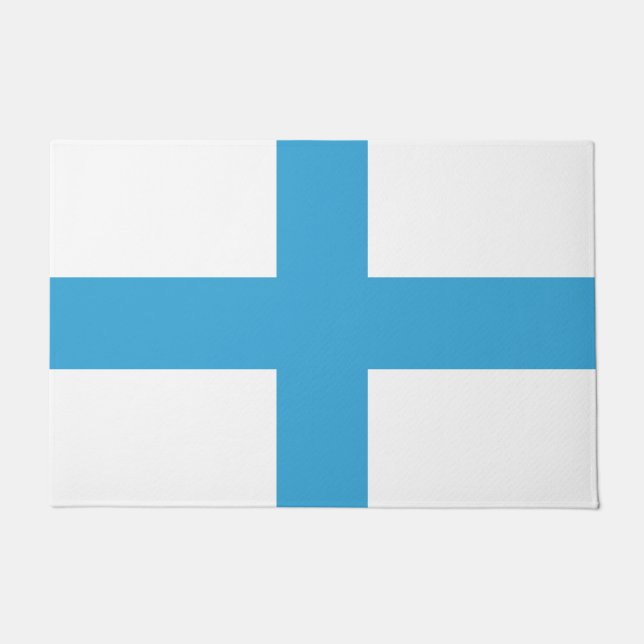 Flagge von Marseille (Frankreich) Fußmatte (Vorderseite)