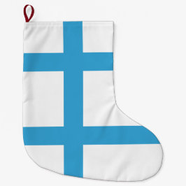 Flagge von Marseille (Frankreich) Großer Weihnachtsstrumpf