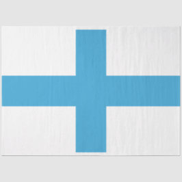 Flagge von Marseille (Frankreich) Seidenpapier