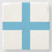 Flagge von Marseille (Frankreich)