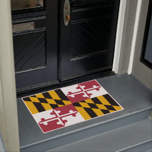 Flagge von Maryland (US-Staat) Fußmatte