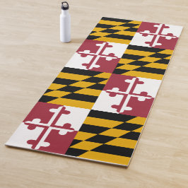 Flagge von Maryland (US-Staat) Yogamatte