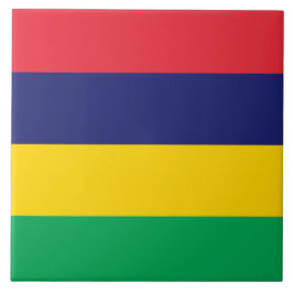 Flagge von Mauritius Fliese
