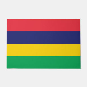Flagge von Mauritius Fußmatte