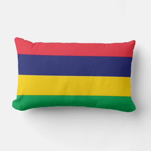 Flagge von Mauritius Lendenkissen (Vorderseite)