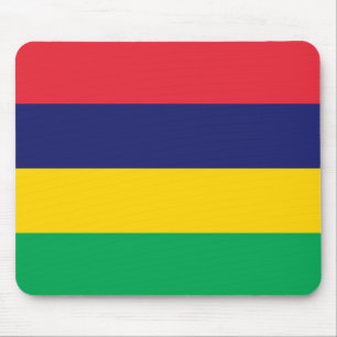 Flagge von Mauritius Mousepad