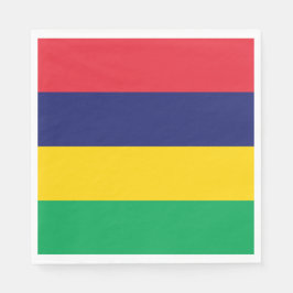 Flagge von Mauritius Serviette