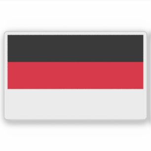 Flagge von Memmingen, Deutschland Aufkleber