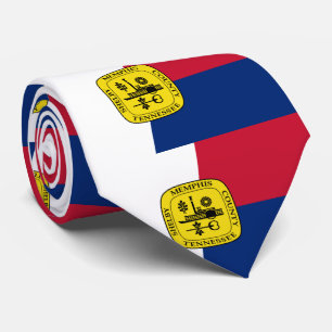 Flagge von Memphis, Tennessee-Krawatte Krawatte