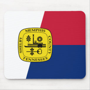 Flagge von Memphis, Tennessee Mouse Pad Mousepad