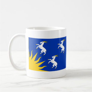 Flagge von Merionethshire Kaffeetasse