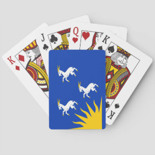 Flagge von Merionethshire Playing Cards Spielkarten